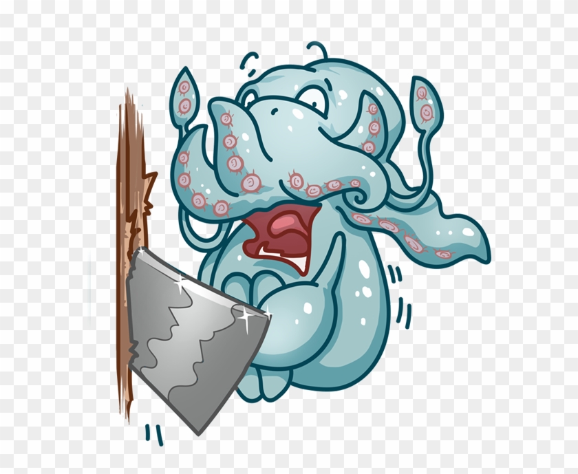 Cthulhu Calls Messages Sticker-10 - Ктулху Стикеры #505055