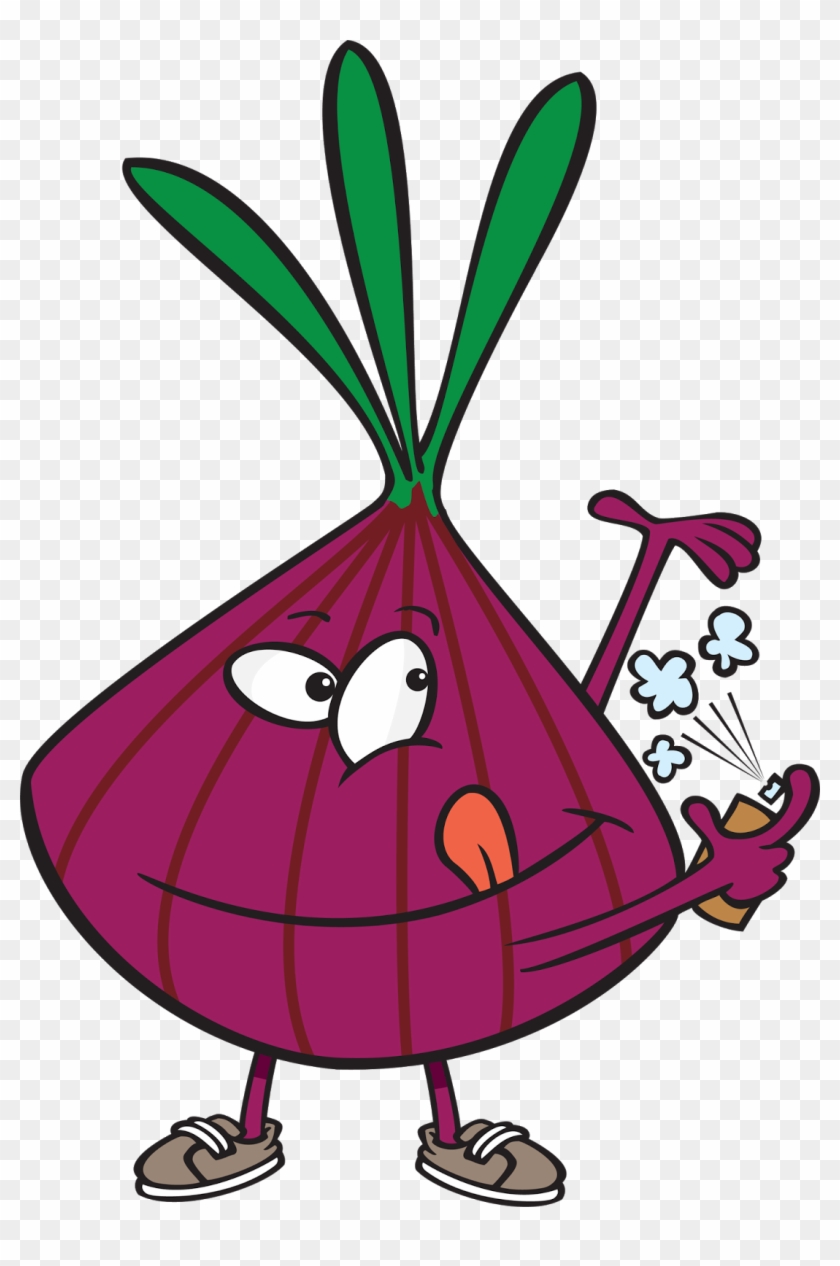 Red Onion Deodorant Cartoon Clip Art - Red Onion Deodorant Cartoon Clip Art #505207