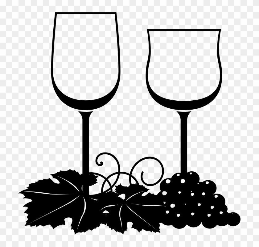 Wine Glass Vector 15, Buy Clip Art - Custom Wine Glasses Sticker #505149