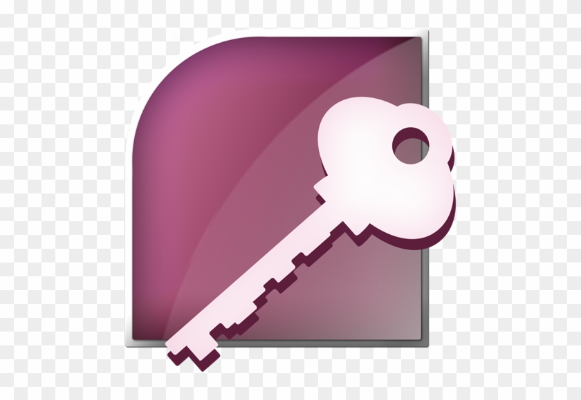 Ms - Microsoft Access Icon #505155