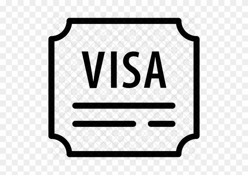 Visa Icon - Travel Visa Icon #505178