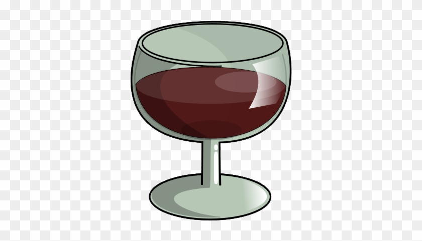 Download - Glass Of Red Wine Clipart #505193
