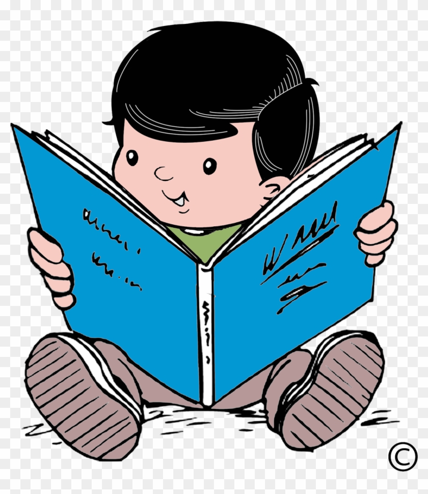 February 2015 ~ Ibubapa Cemerlang - Child Reading Clipart #505428