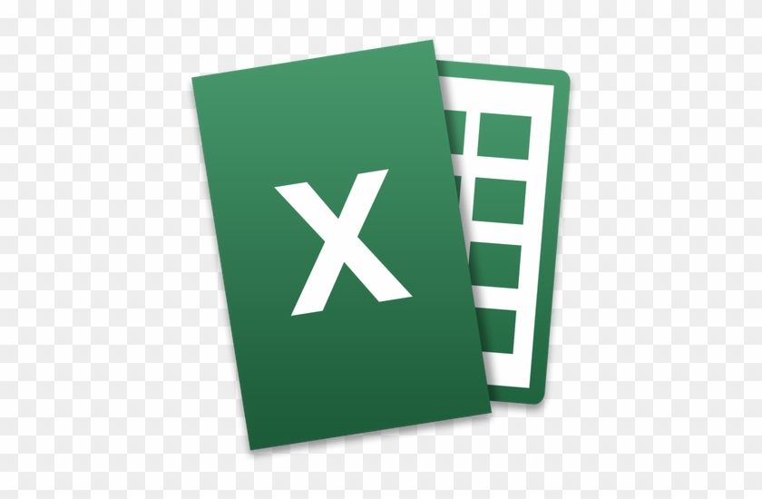 Microsoft Office Mac Tilt Excel Icon Image - Excel Icon #505607