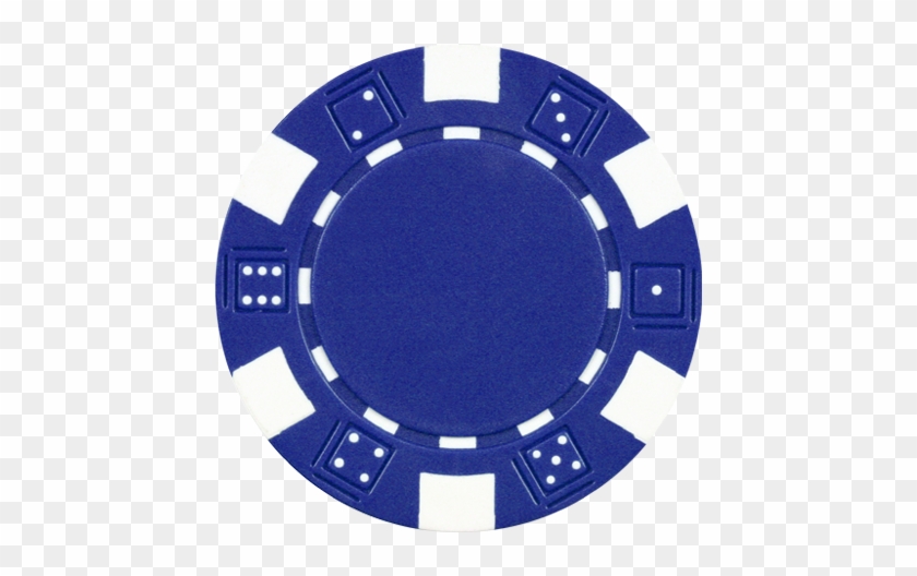 Clay Composite Dice Poker Chips 50 - Light Blue Poker Chips Premier 1000 #505722