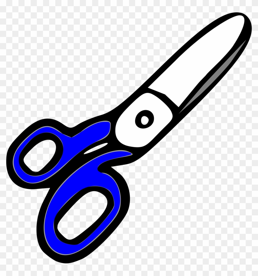 Free Stock Photo Of Blue Scissors Vector Clipart - Saks Clipart #505813