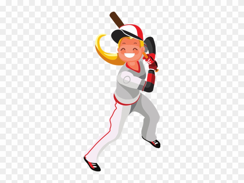 Baseball Girl Mascot Poster - Fille Baseball #505819