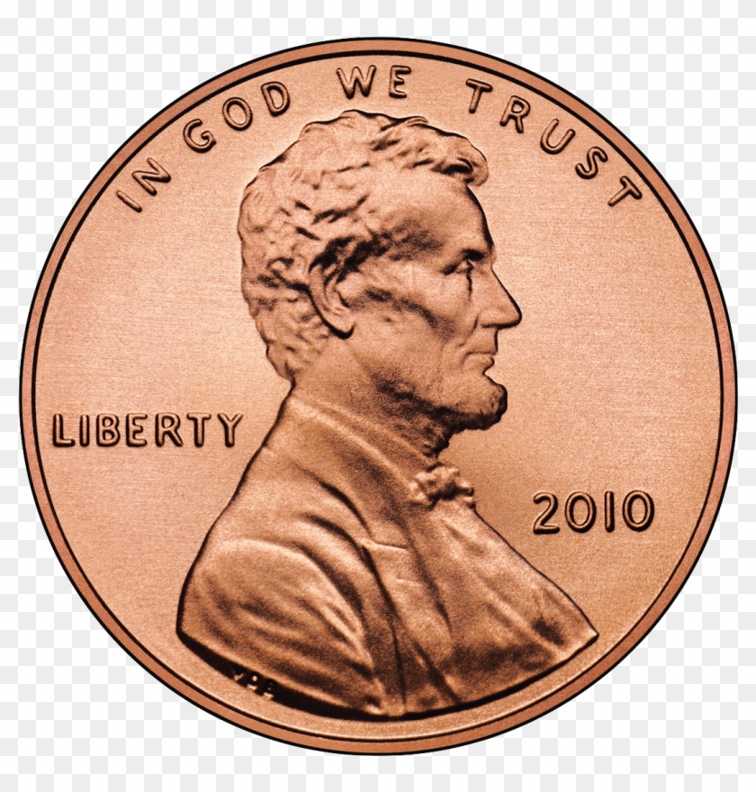 2010 Cent Obverse - Penny Coin - Free Transparent PNG Clipart Images  Download