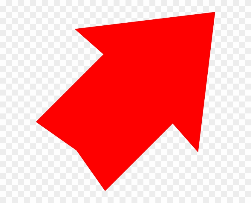 Red Arrow Up Right Clip Art At Clipart Library - Red Arrow No Background #506140