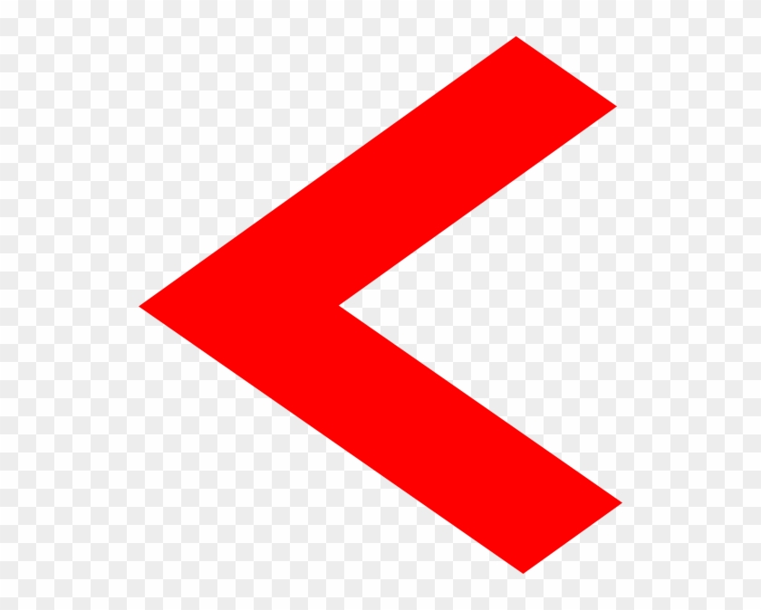 Left Red Arrow Clip Art At Clkercom Vector - Arrow To Left Red #506156