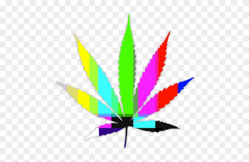 Pot Leaf Art Tumblr - Png Marihuana #506157