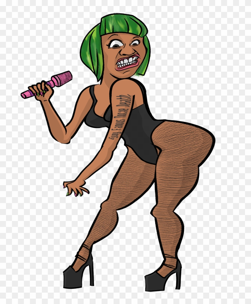 Nicki Minaj By Budufamousposledeath - Cartoon #506203