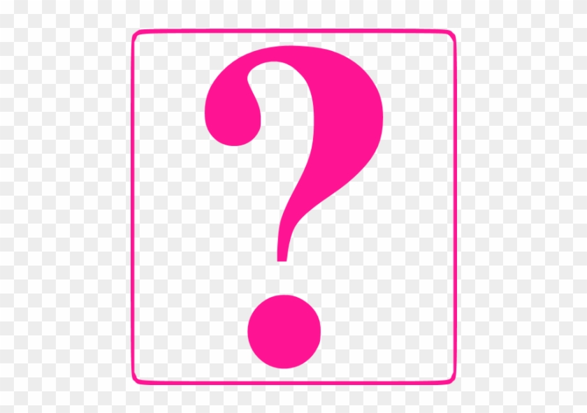 Question Mark Clipart Pink - Question Mark Clip Art Pink #506245