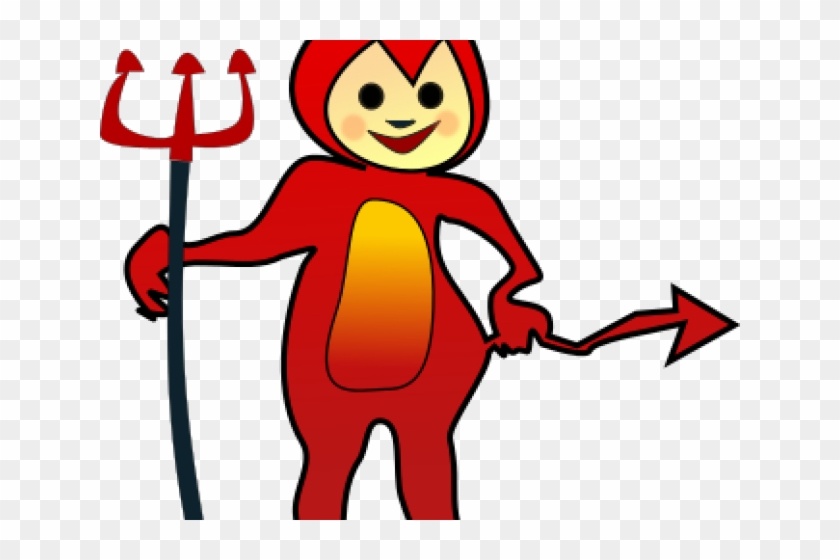 Demon Clipart Devil Costume - Halloween Devil Clip Art #506433