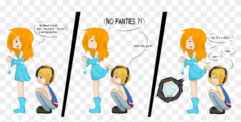 I Am Not Wearing Panties By Brann-nakamaru - Cartoon.