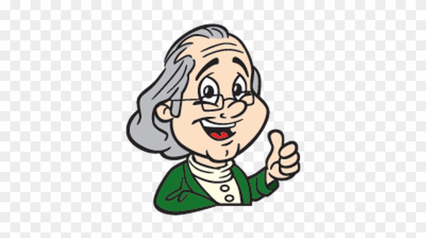 Royalty Free Clip Art - Cartoon Picture Of Benjamin Franklin #506590