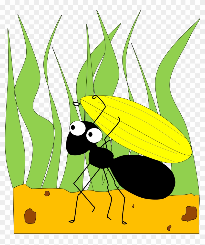 Ant Hill Clip Art - Cute Cartoon Ant #506700