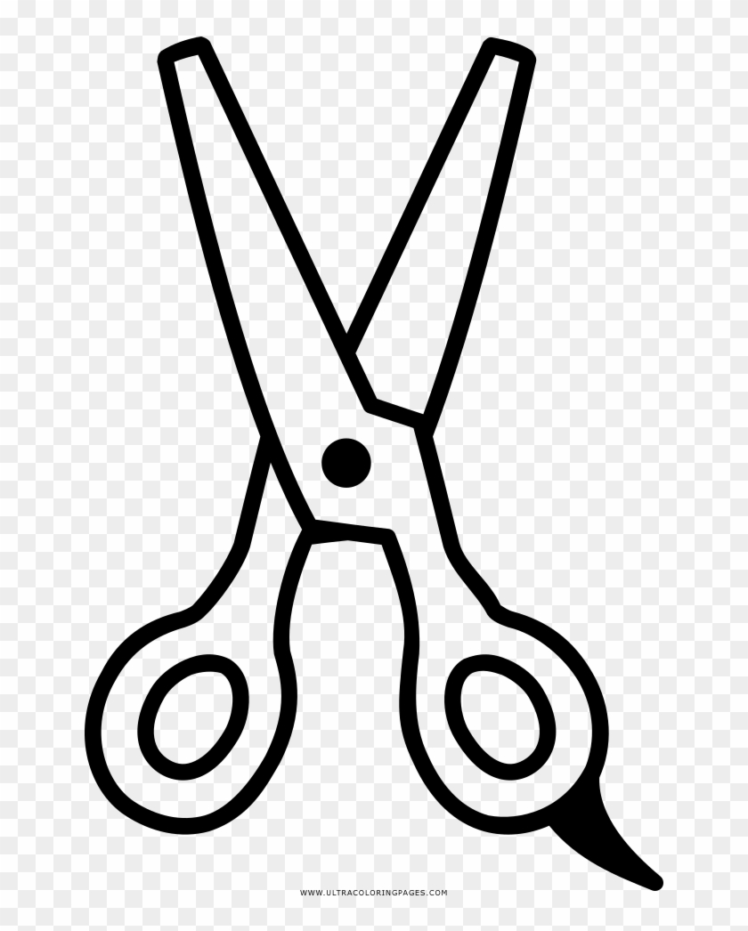 Scissors Coloring Page Ultra Coloring Pages Scizzors - Scissors Para Colorear #506728