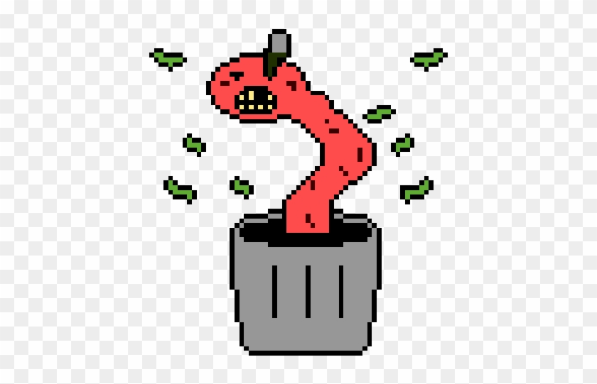 Trash Can Coil By Pyschic-peanut - Pixel Portrait #506780