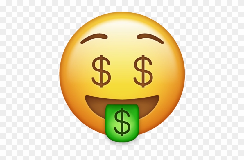Emoji Png Transparent Background - Money Emoji Png #506823