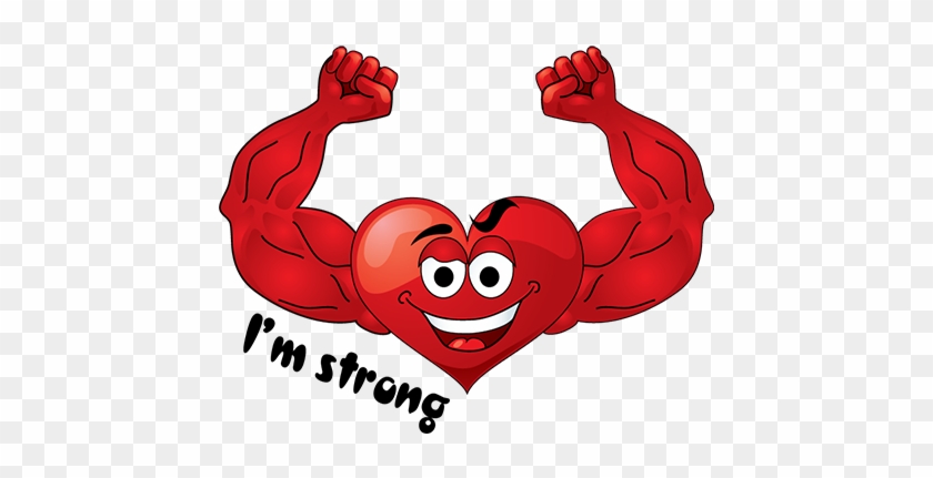 Emotion Heart Sticker - Strong Heart Emoji #506881