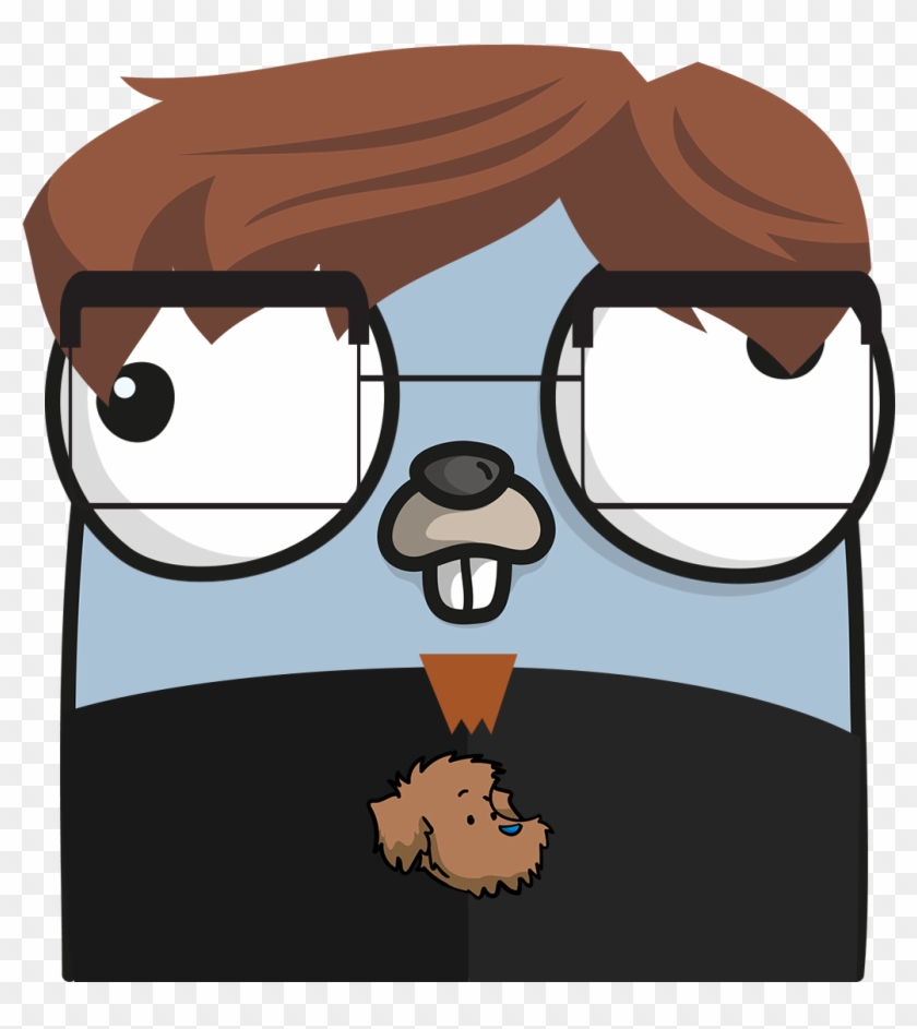 Blue Gopher - Cartoon #506934