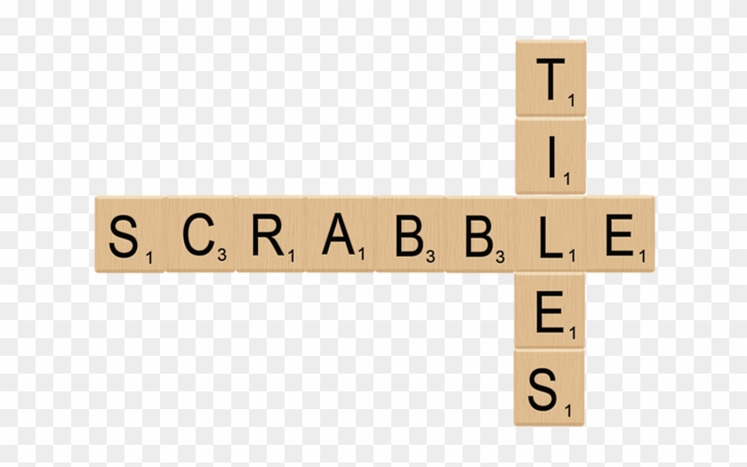 Clip Art Of The Complete Set Of Scrabble Tiles - Scrabble In Scrabble Letters #507040