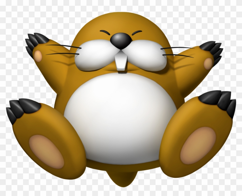 This Is The Artwork Of A Monty Mole In Mario Super - This Is The Artwork Of A Monty Mole In Mario Super #507231