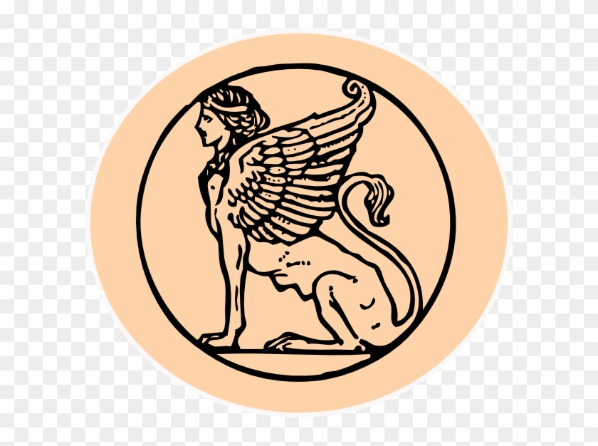 Sphinx 2 Clip Art - Sphinx Symbol Greek Mythology #507288