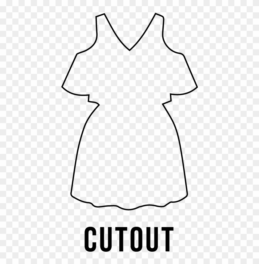 Cutout Dress, Dress Type, Women's Apparel, Uptownie - Dress #507289