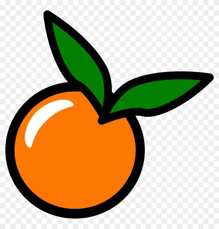 Chovynz Orange Icon Black White Line Art 999px 52 - Orange Icon #507325