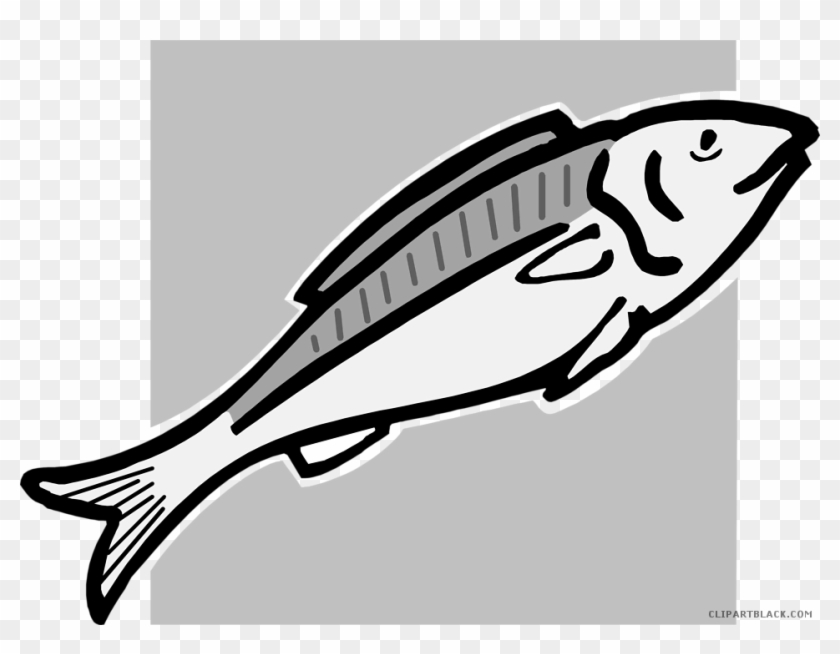 Grayscale Fish Animal Free Black White Clipart Images - Ребусы Экономические #507338