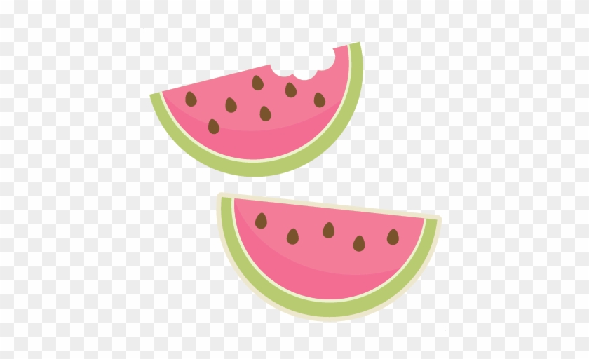 Watermelon Slices Svg Cutting File Watermelon Svg Cut - Watermelon Slice Clip Art #507342