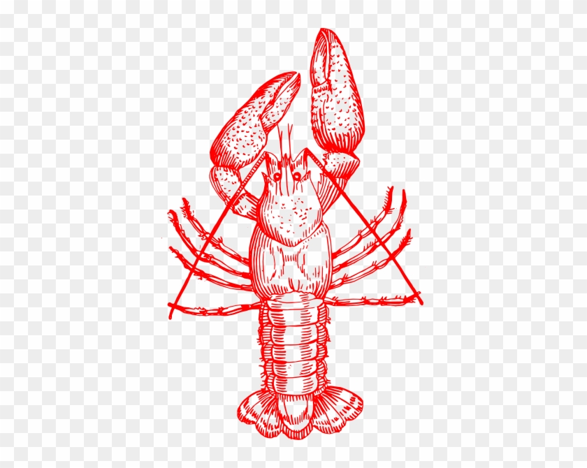 Crawfish Clip Art - Fish Cray Tile Coaster #507378