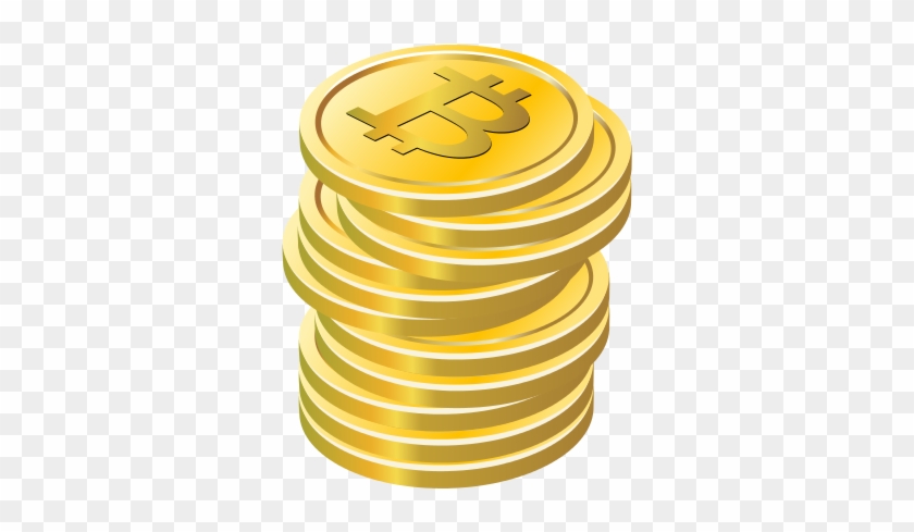 Free Bitcoins Clip Art - Bitcoin Png #507489