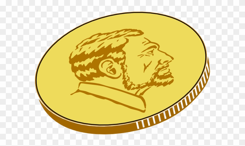 Gold Coin Clip Art At Clker - Gold Coin Clipart #507491