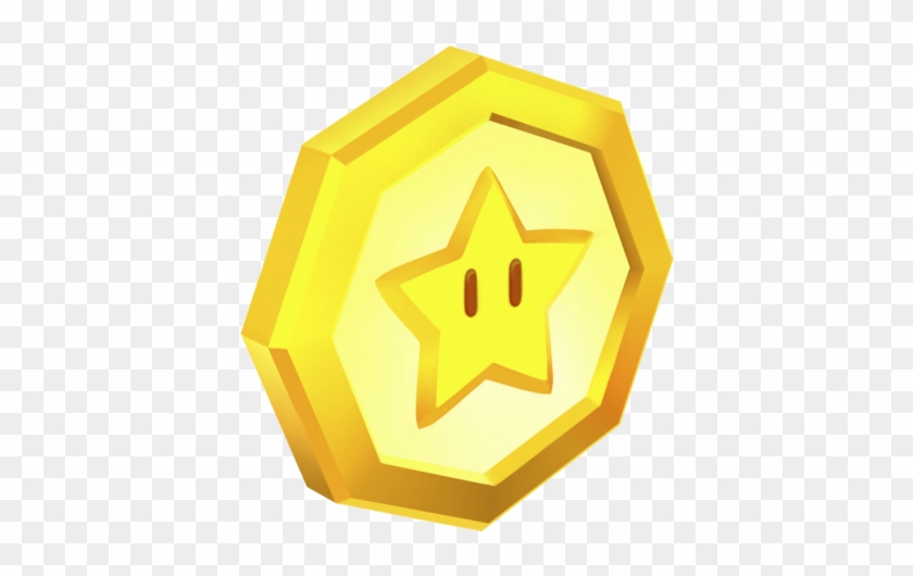 Mario Clipart Coin - Super Mario 3d Land Star #507526