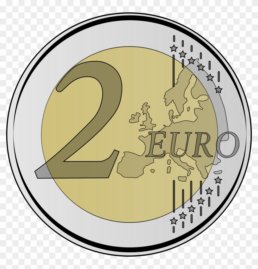 Clipart - 2 Euros Png #507547