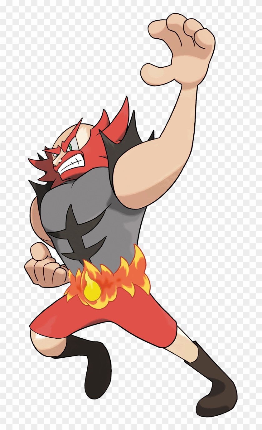 Incine-pat, The Heel Pokeman - Pokemon Incineroar Human #507549