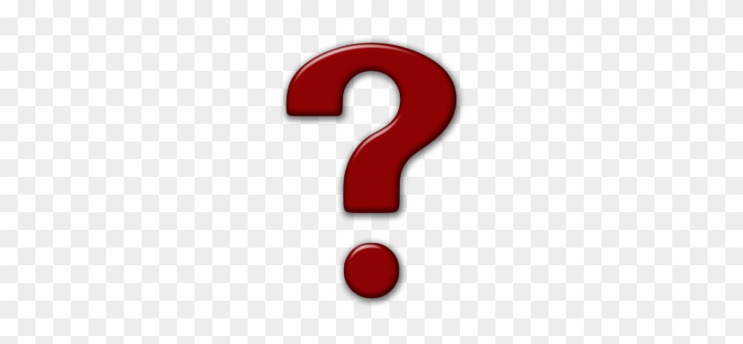 Simple Question Mark Icon - Red Question Mark No Background #507573