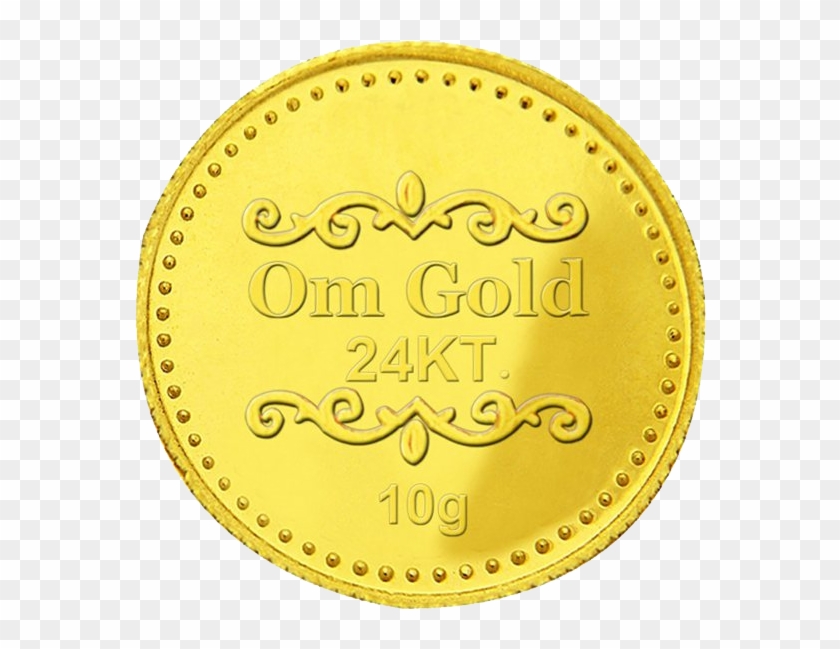 Lakshmi Gold Coin Png Clipart - Gold Coin Clipart #507606