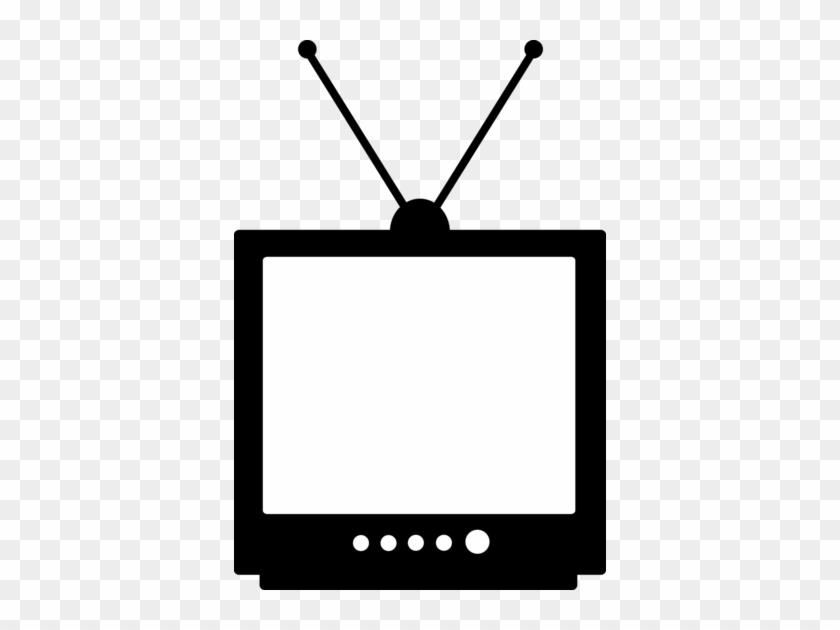 Clip Art - Television Silhouette #507622