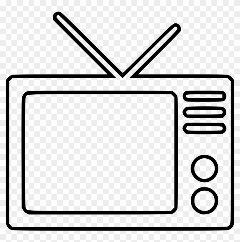 Television Svg Png Icon Free Download - Tv Line Icon Png #507648