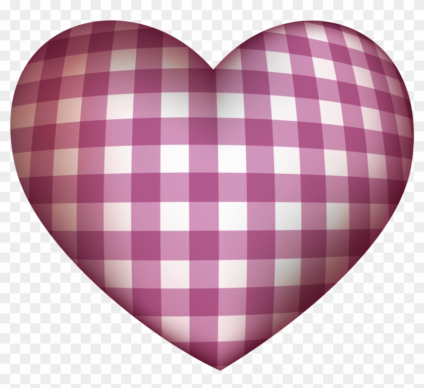 Checkered Heart Png Clipart - Carta Bella Paper Welcome Home Full Of Joy Paper #507766