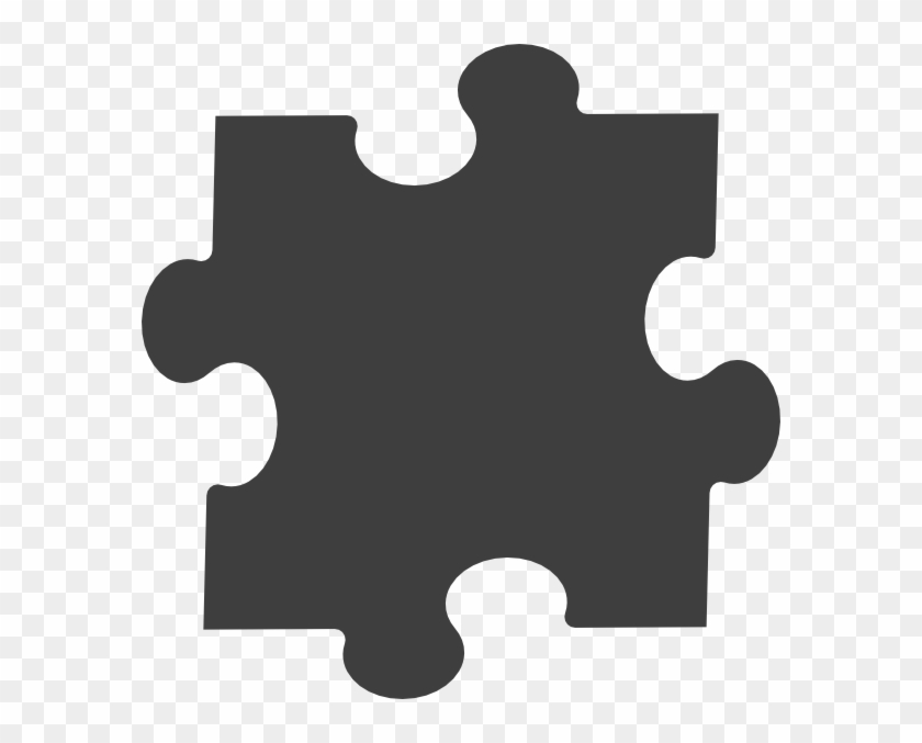 Puzzle Piece Blue #507789