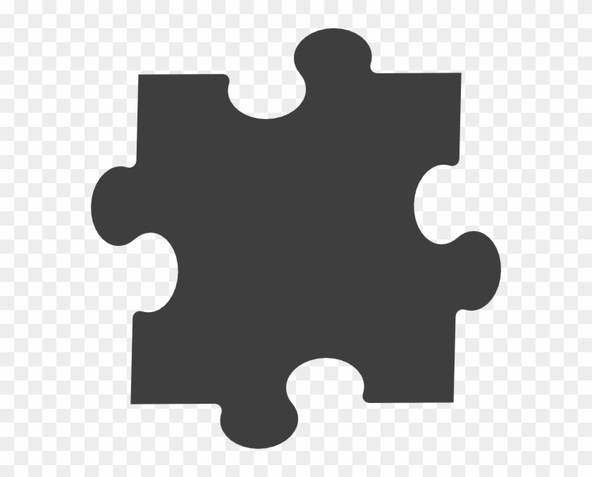 Puzzle Piece Blue #507789