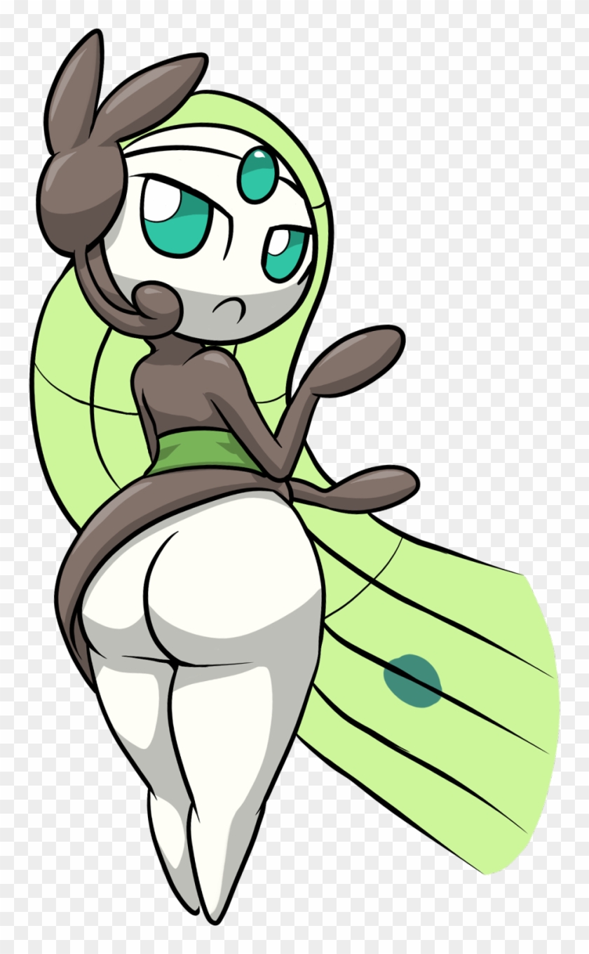 Pokémon X And Y Green Vertebrate Fictional Character - Meloetta Big Ass #507806