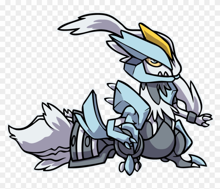 White Kyurem Cute Artwork By Iphysik - Pokemon Baby Kyurem White #507823