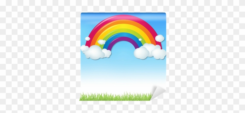 Rainbows And Clouds Png Color Rainbow With Clouds And - My Prayer Coloring Book #507955