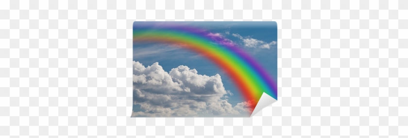 Rainbow Cloud Png Rainbow In The Clouds - Rainbow In A Cloud #507969